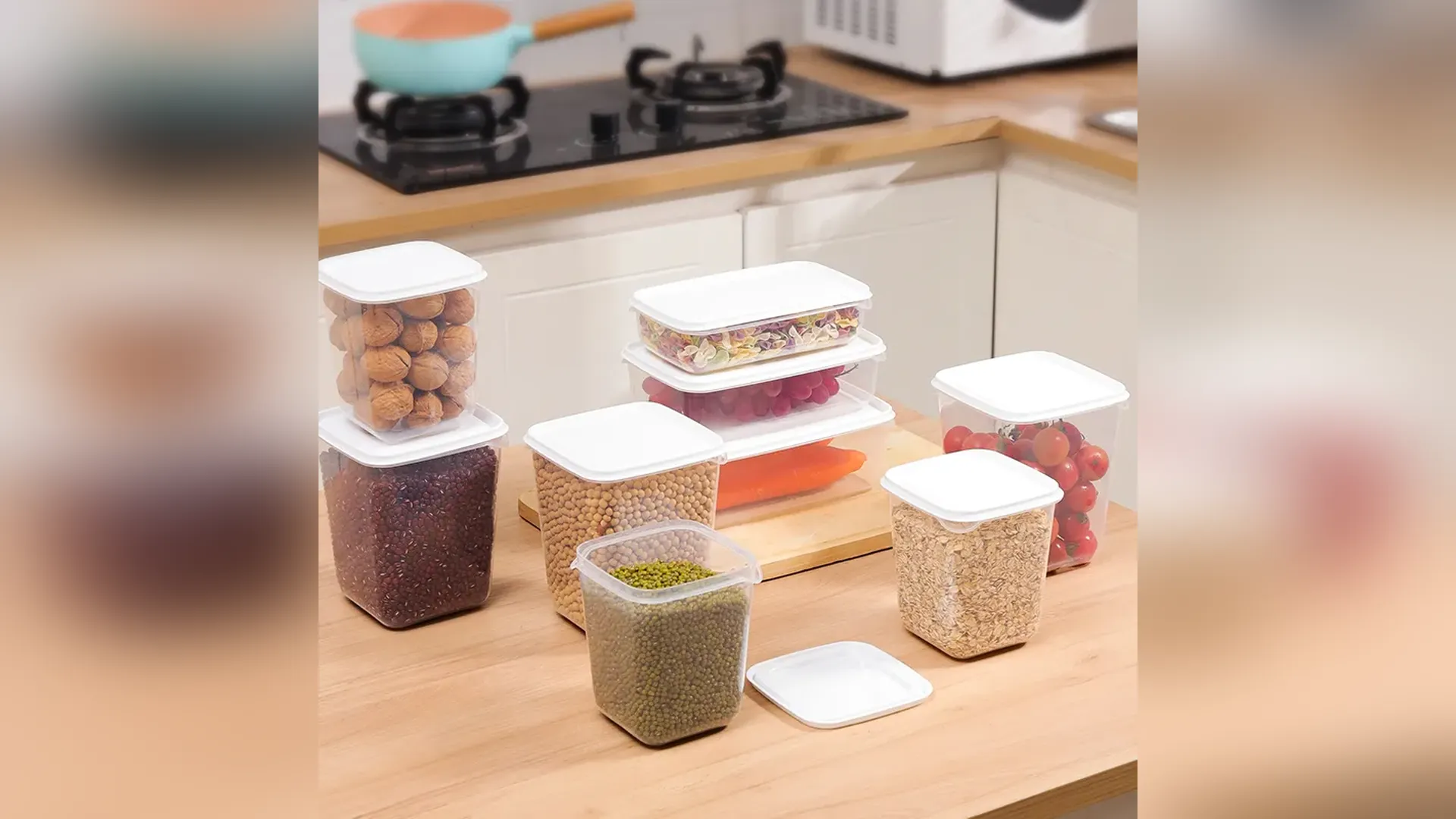 Bulk Tall Food Storage Container