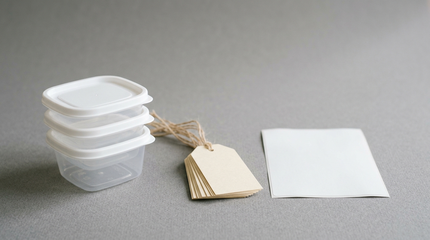 Retail Packaging for a Private-Label Food-Storage Set: Hangtag, Multi-Language Label, Retail Barcode and the Artwork Approval Loop